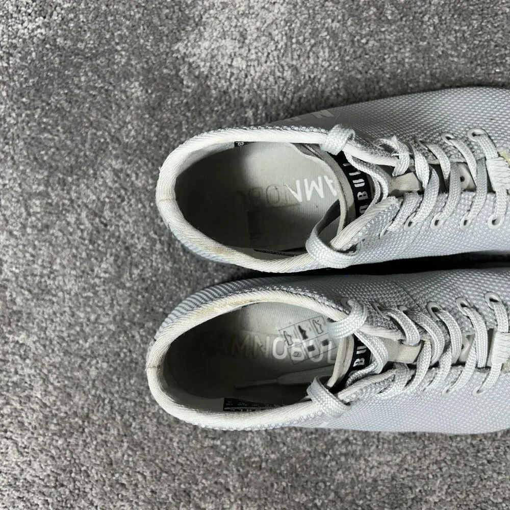 NOBULL Mid Trainers Women’s Size 7.5 Gray Athletic CrossFit Gym Shoes Used